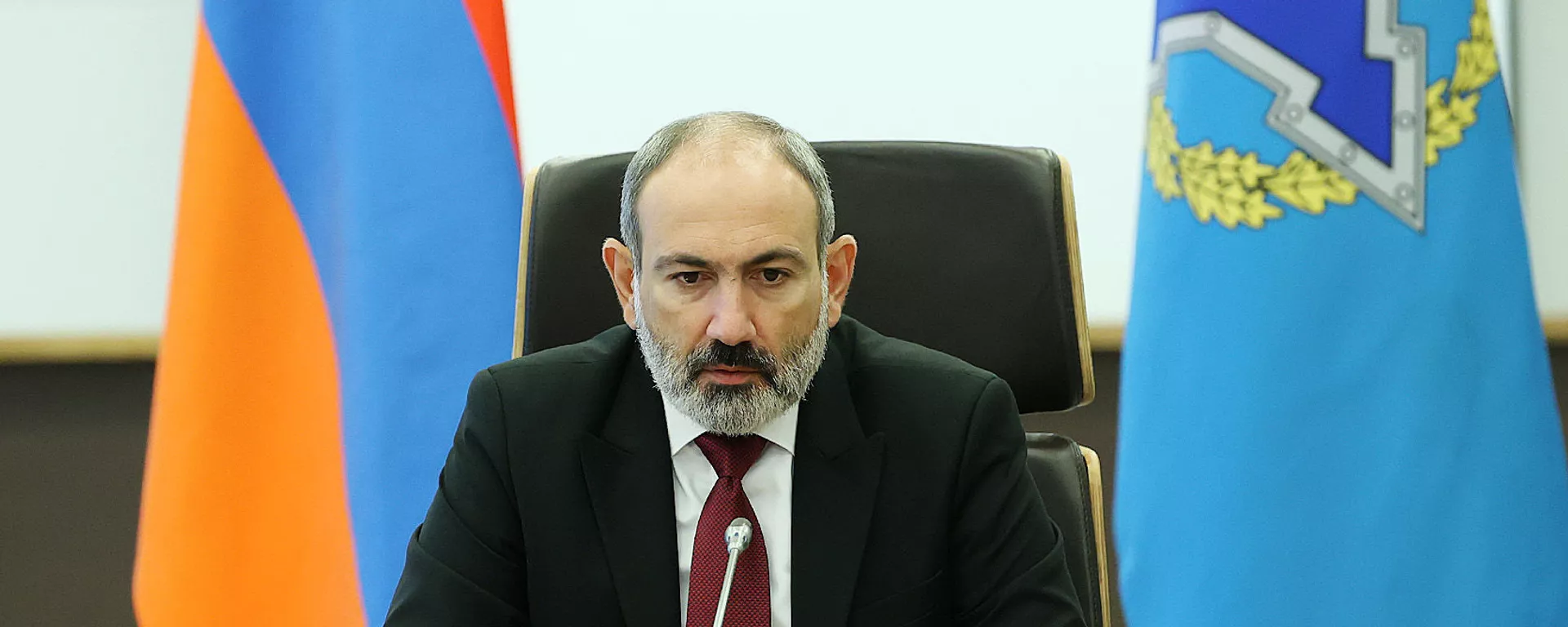 Премьер-министр Никол Пашинян на внеочередном заседании Совета коллективной безопасности ОДКБ  - Sputnik Армения, 1920, 15.09.2021