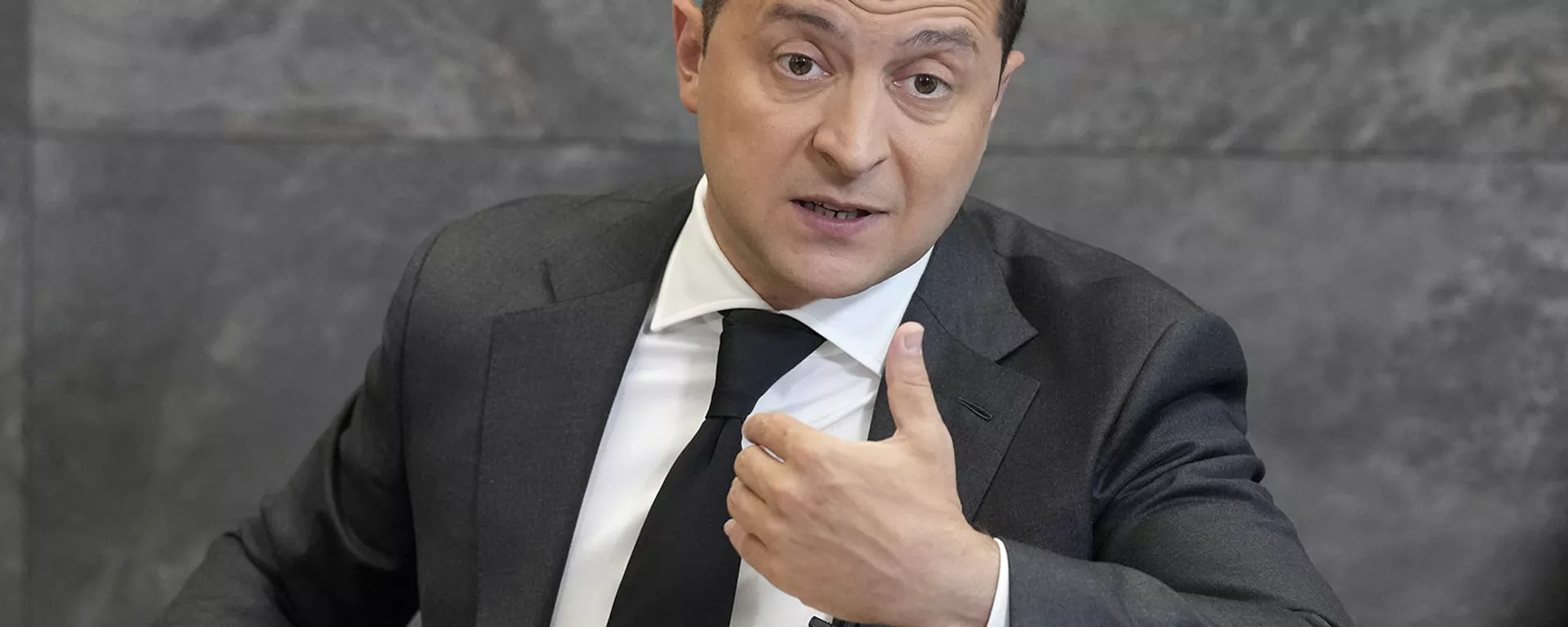 Президент Украины Владимир Зеленский во время пресс-конференции (14 июня 2021). Киев - Sputnik Армения, 1920, 10.09.2021