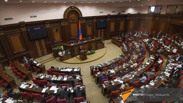 Заседание Парламента Армении (24 августа 2021). Еревaн - Sputnik Армения