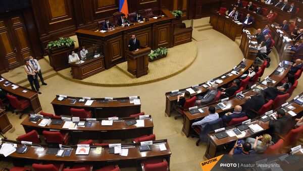 Заседание Парламента (26 августа 2021). Еревaн - Sputnik Армения