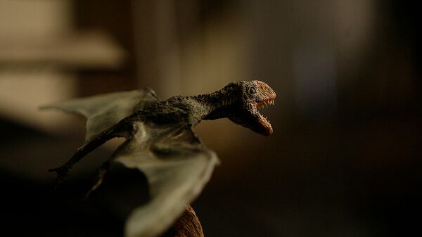 Точная копия птерозавра, или летающей рептилии в Национальном музее Рио-де-Жанейро - Sputnik Армения