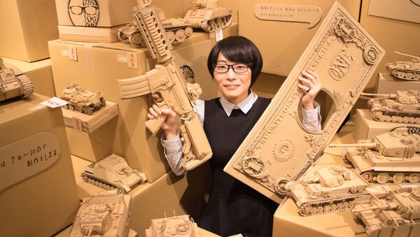 Японская художница-скульптор Монами Оно со своими творениями в Токио - Sputnik Армения