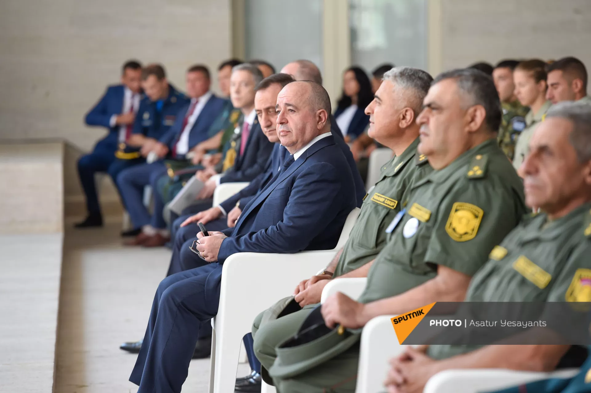 Министр обороны Аршак Карапетян во время награждения победителей конкурса Воин Мира (1 сентября 2021). Дилижан Министр обороны Аршак Карапетян во время награждения победителей конкурса Воин Мира (1 сентября 2021). Дилижан - Sputnik Армения, 1920, 14.09.2021