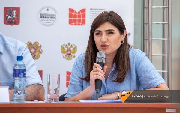 Пресс-конференция в рамках Дней Москвы в Ереване (3 сентября 2021). Еревaн - Sputnik Армения