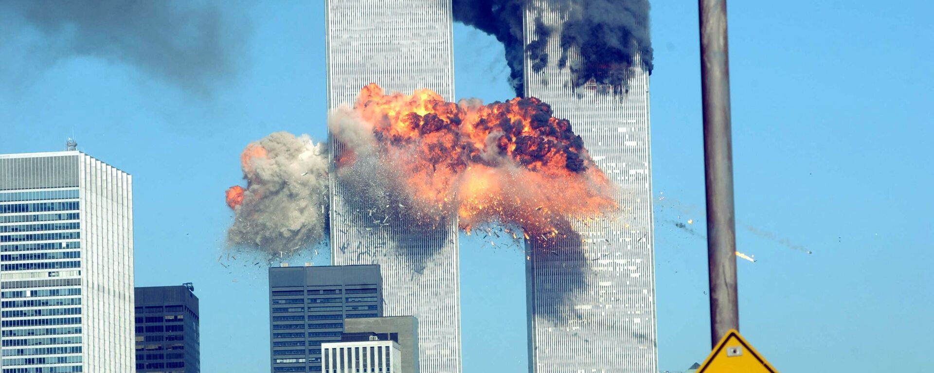 Разрушения в результате теракта 11 сентября в Нью-Йорке - Sputnik Արմենիա, 1920, 11.09.2021