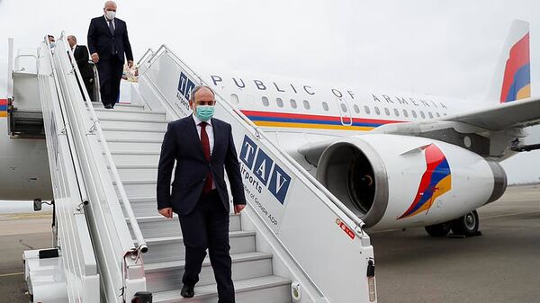 Премьер-министр Никол Пашинян прибыл с официальным визитом прибыл в Грузию (8 сентября 2021). Тбилиси - Sputnik Армения