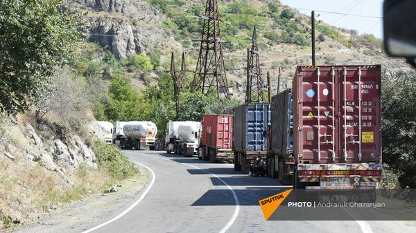 Բեռնատարներ. արխիվային լուսանկար - Sputnik Արմենիա