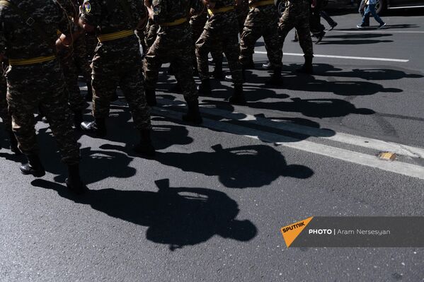 Ուժայինների քայլերթը Երևանում․ Անկախության 30-ամյակ - Sputnik Արմենիա