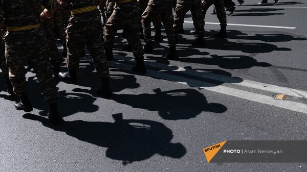 Марш подразделений силовых структур Армении по центральным улицам столицы (21 сентября 2021). Еревaн - Sputnik Армения