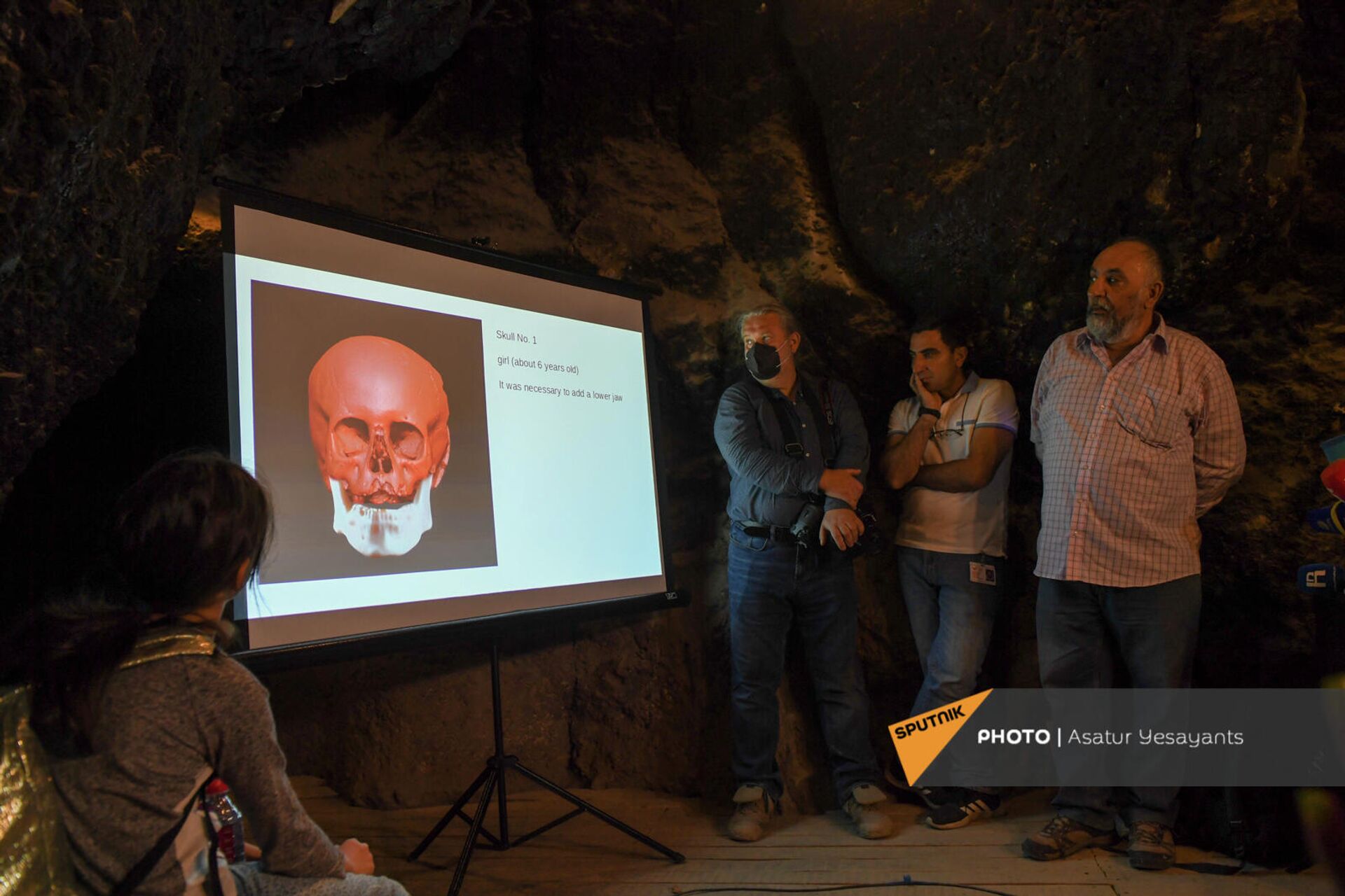 Антропологическая реконструкция по черепу, обнаруженному в пещере Арени-1 - Sputnik Армения, 1920, 23.09.2021