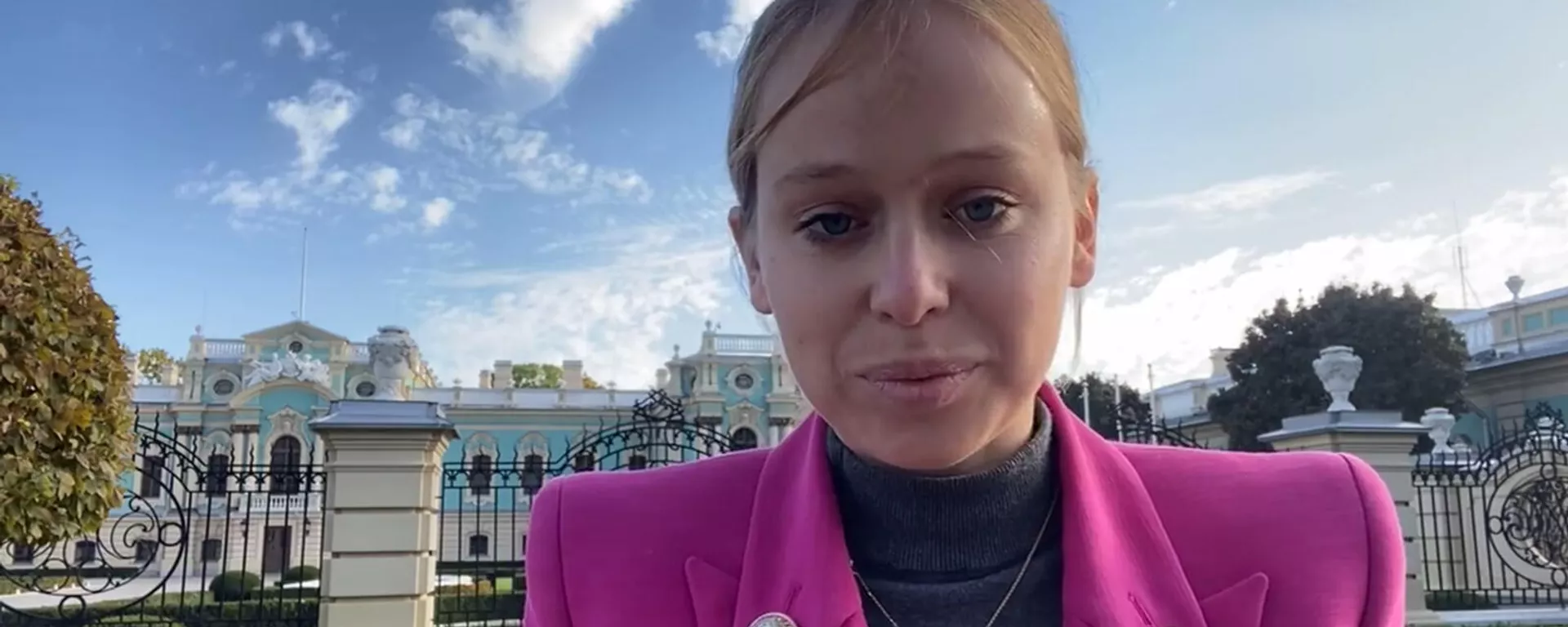 Скрин прямого эфира Елизаветы Ясько в сети Facebook - Sputnik Армения, 1920, 04.10.2021