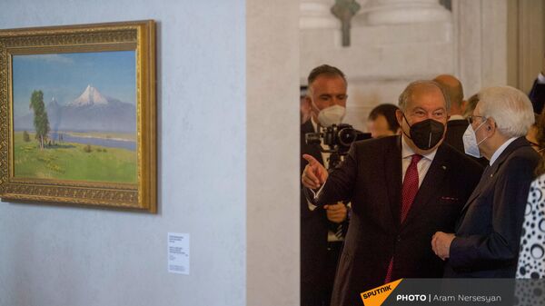 Հռոմի նախագահական պալատում կազմակերպվել է հայկական նկարների բացառիկ ցուցադրություն - Sputnik Արմենիա