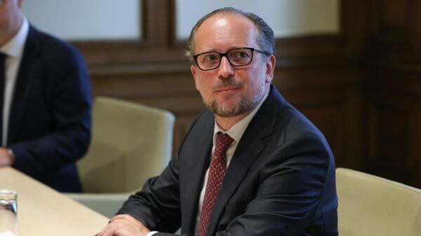 Министр европейских и международных дел Австрии Александр Шалленберг - Sputnik Армения