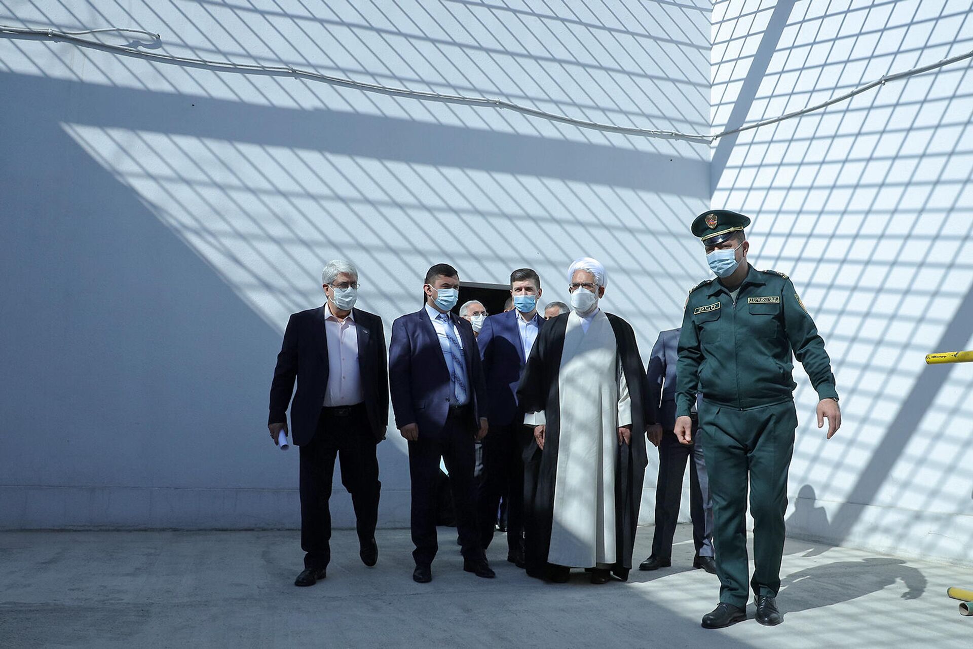 Генеральный прокурор Ирана Мохаммад Джафар Монтазери посетил уголовно-исполнительное учреждение Армавир (15 октября 2021). Армавир - Sputnik Армения, 1920, 15.10.2021