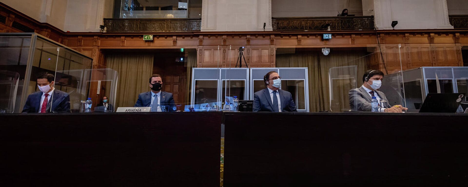 В Международном суде ООН началось слушание по вопросу о неотложных мерах по делу Азербайджан против Армении (18 октября 2021). Гаага - Sputnik Армения, 1920, 18.10.2021