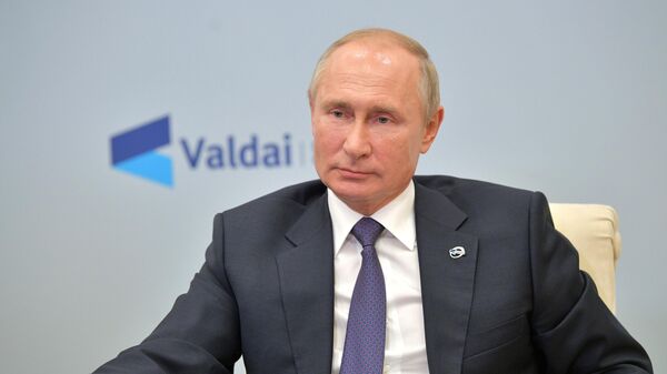 Президент РФ В. Путин принял участие в заседании дискуссионного клуба Валдай - Sputnik Արմենիա