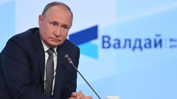 Президент РФ В. Путин принял участие в заседании клуба Валдай - Sputnik Армения