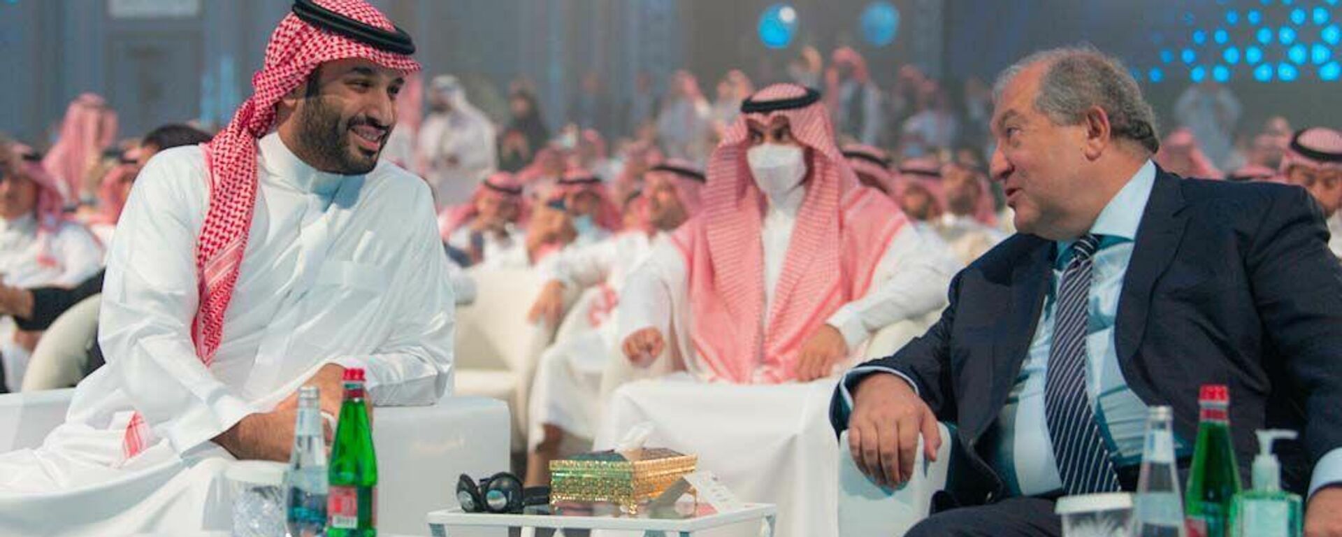 Президент Армен Саркисян посетил 5-й форум Будущая Инвестиционная инициатива в рамках визита в Саудовскую Аравию - Sputnik Արմենիա, 1920, 27.10.2021
