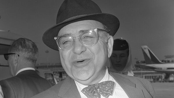 Американский актёр армянского происхождения Аким Тамиров 29 июля 1964 года в Схипхоле - Sputnik Армения