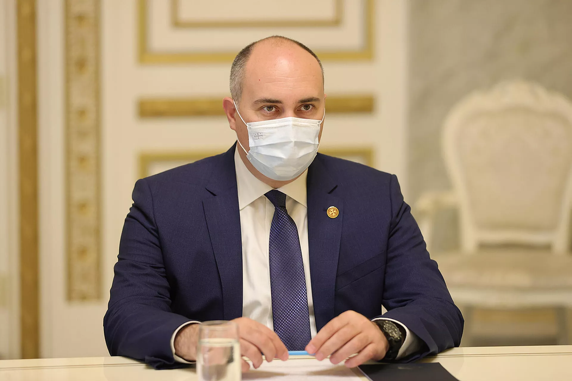 Премьер-министр Никол Пашинян принял министра обороны Грузии Джуаншера Бурчуладзе (2 ноября 2021). Еревaн Премьер-министр Никол Пашинян принял министра обороны Грузии Джуаншера Бурчуладзе (2 ноября 2021). Еревaн - Sputnik Армения, 1920, 02.11.2021