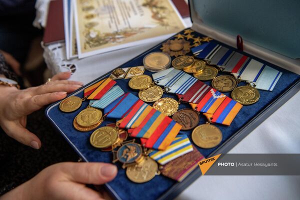 Медали полковника Ованнеса Авагяна - Sputnik Армения