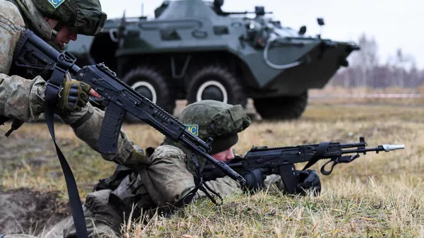 Миротворчекие учения стран ОДКБ Нерушимое братство - 2021. День второй - Sputnik Армения