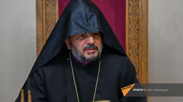 Արցախի թեմի առաջնորդ Վրթանես Սրբազան - Sputnik Արմենիա