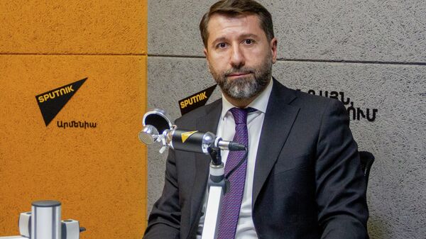 Минист юстиции Карен Андреасян в гостях радио Sputnik - Sputnik Армения