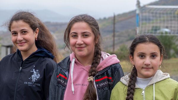 Дети села Вахуас, Мартакерт, Карабах - Sputnik Армения