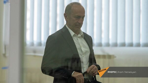 Роберт Кочарян на судебном заседании по делу 1 марта (16 ноября 2021). Еревaн - Sputnik Армения