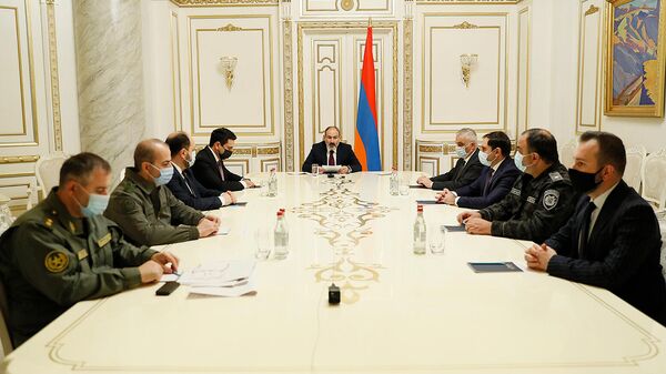 Внеочередное заседание Совета безопасности Армении (16 ноября 2021). Еревaн - Sputnik Армения
