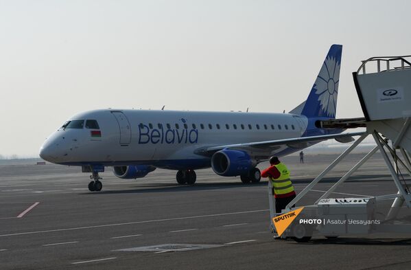 Բելառուսի Հանրապետության կառավարական ինքնաթիռը վայրէջք է կատարել «Զվարթնոց» օդանավակայանում - Sputnik Արմենիա