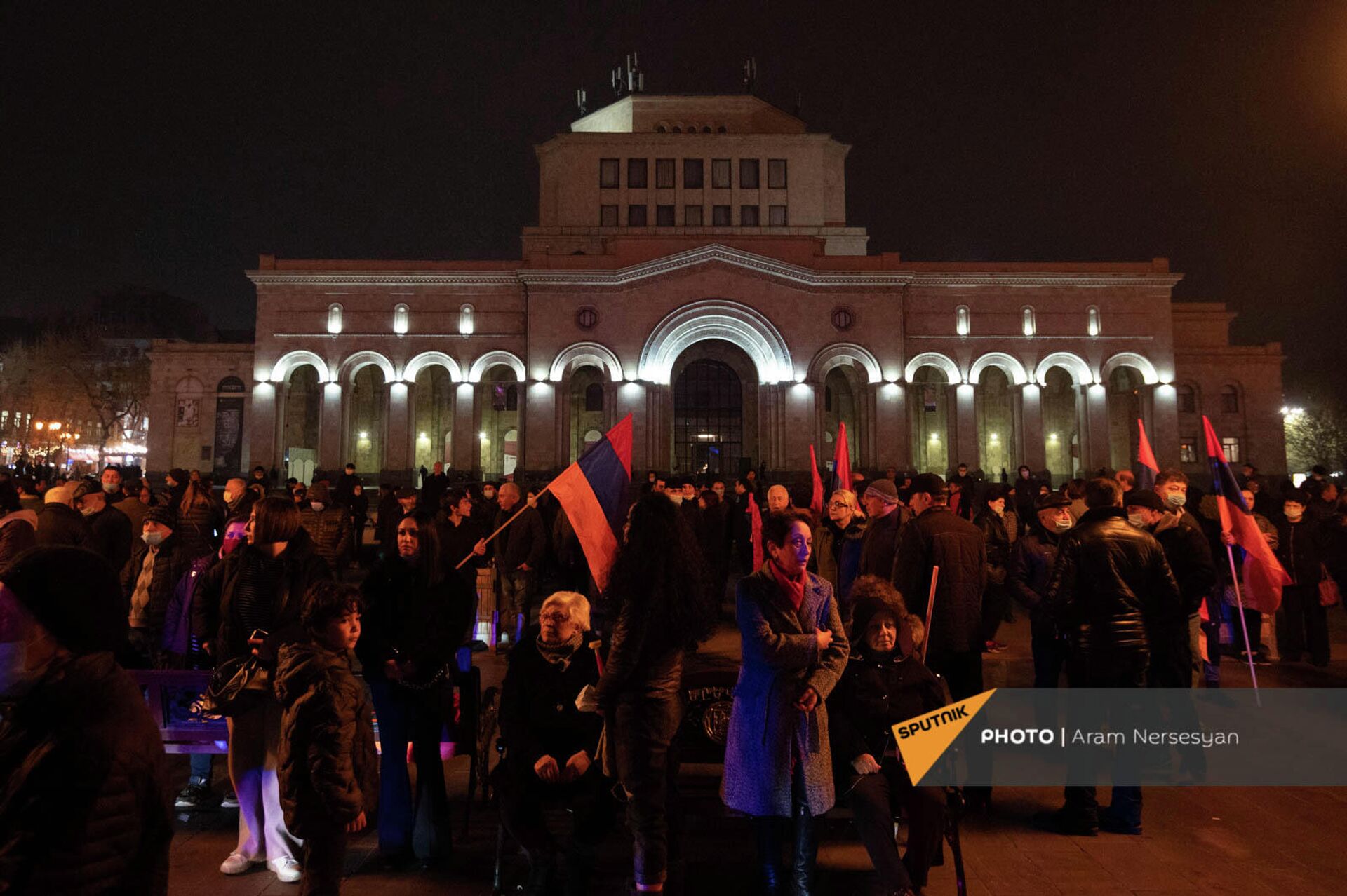 Митинг Освободительного движения на площади Республики (24 ноября 2021). Еревaн - Sputnik Армения, 1920, 24.11.2021