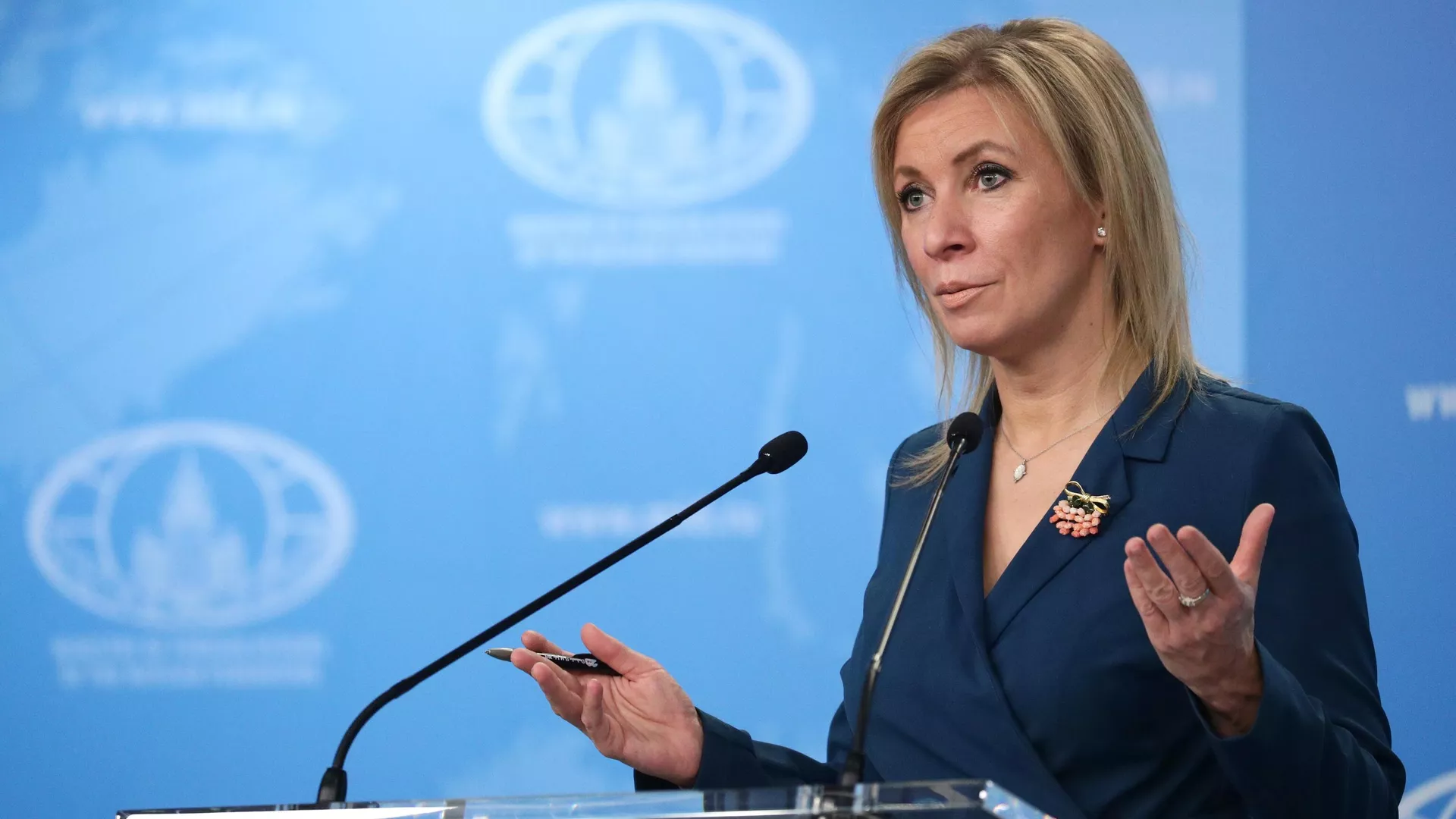 Официальный представитель Министерства иностранных дел России Мария Захарова