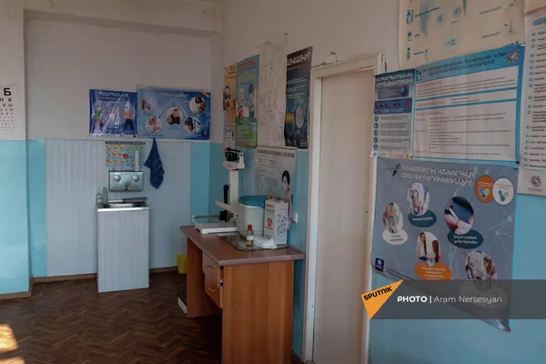 Медпункт села Семеновка Гегаркуникской области Медпункт села Семеновка Гегаркуникской области - Sputnik Армения