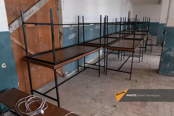 Зал торжеств села Семеновка Гегаркуникской области Зал торжеств села Семеновка Гегаркуникской области - Sputnik Армения