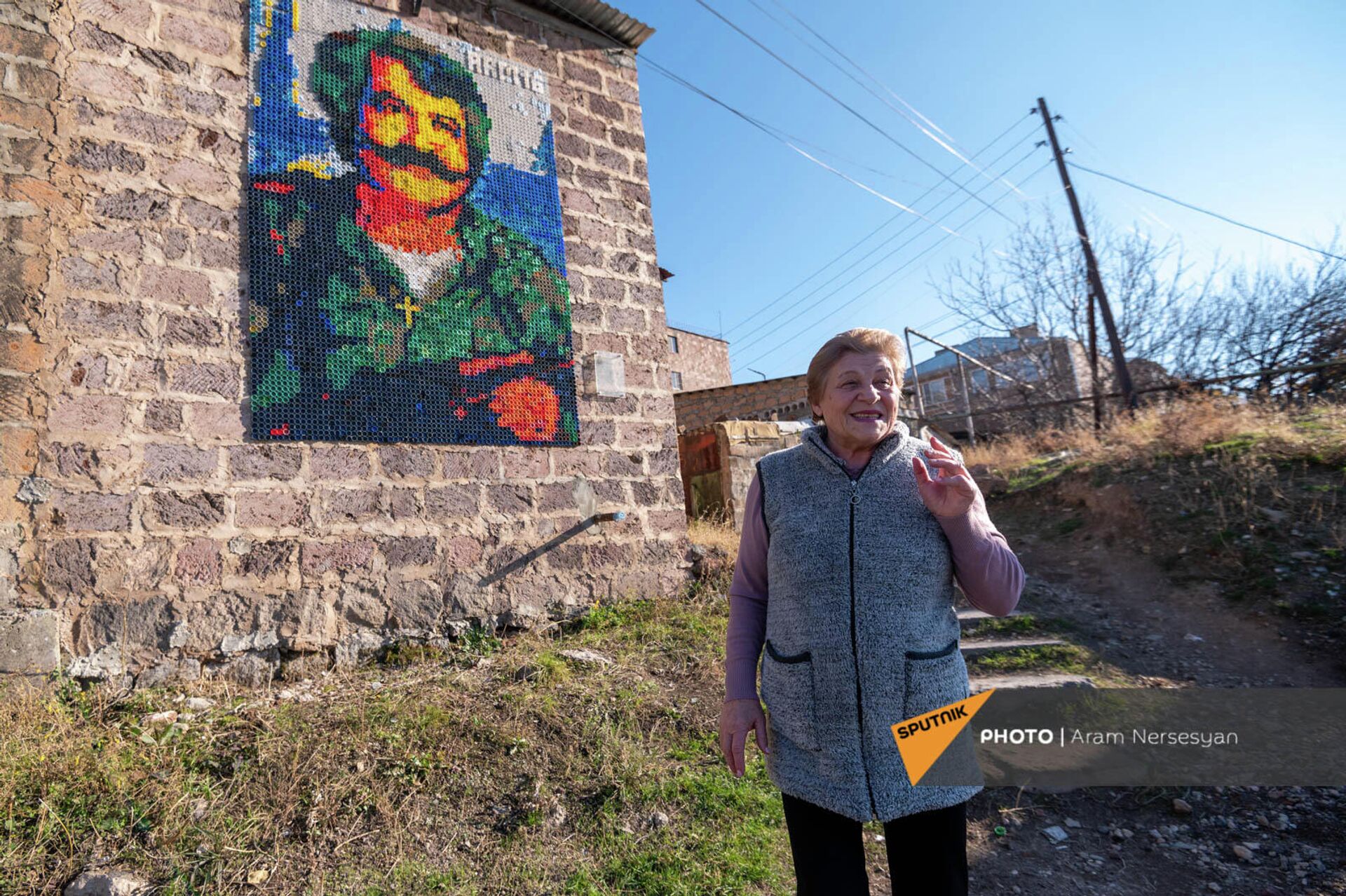 Вдова Национального героя Армении Гегазника Микаеляна Эмилия - Sputnik Армения, 1920, 22.12.2021