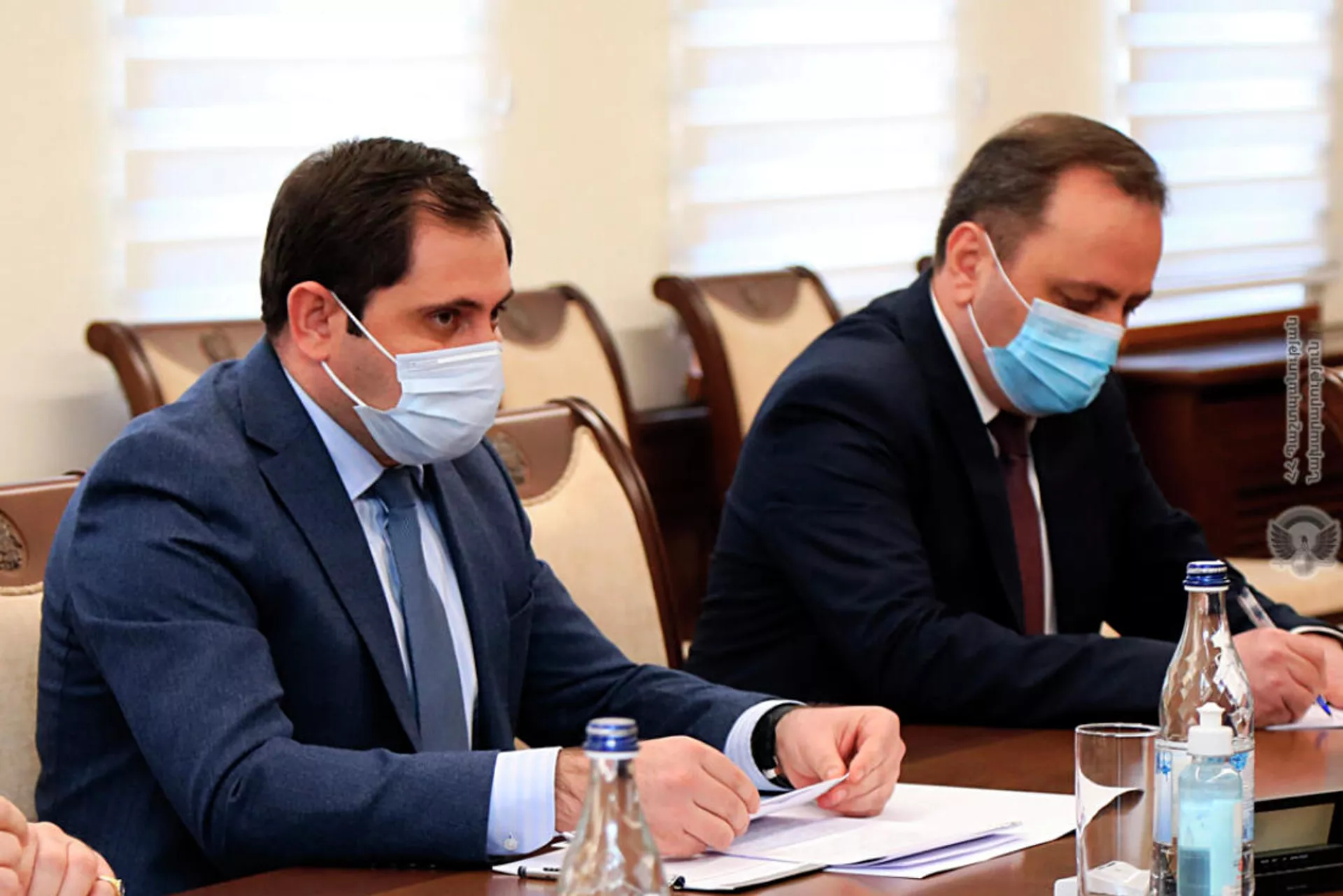 Министр обороны Сурен Папикян принял генсека ОДКБ Станислава Зася (22 декабря 2021). Еревaн Министр обороны Сурен Папикян принял генсека ОДКБ Станислава Зася (22 декабря 2021). Еревaн - Sputnik Армения, 1920, 22.12.2021