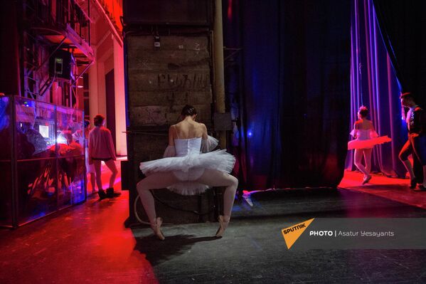 Генеральная репетиция балета Щелкунчик - Sputnik Армения