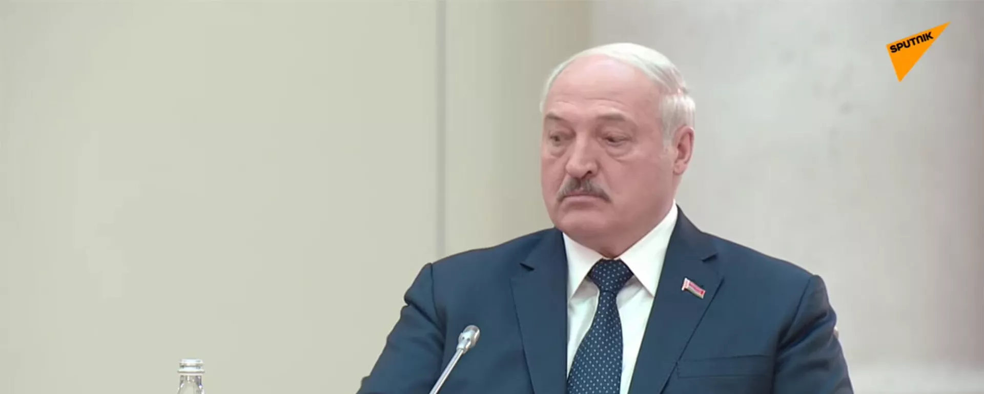 Президент Беларуси Александр Лукашенко во время неформального саммита лидеров государств - участников СНГ (28 декабря 2021). Санкт-Петербург - Sputnik Армения, 1920, 06.01.2022