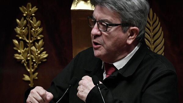 Лидер французского левого движения La France Insoumise (LFI), депутат и кандидат на президентских выборах 2022 года во Франции Жан-Люк Меланшон - Sputnik Армения