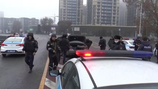 Кадры задержания вооружённых групп в Алма-Ате - Sputnik Արմենիա