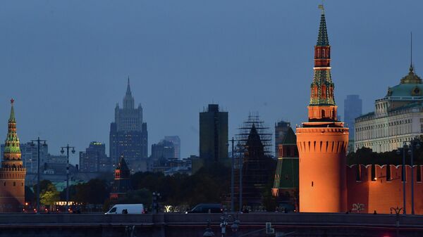 Московский Кремль и Большой Москворецкий мост. - Sputnik Армения