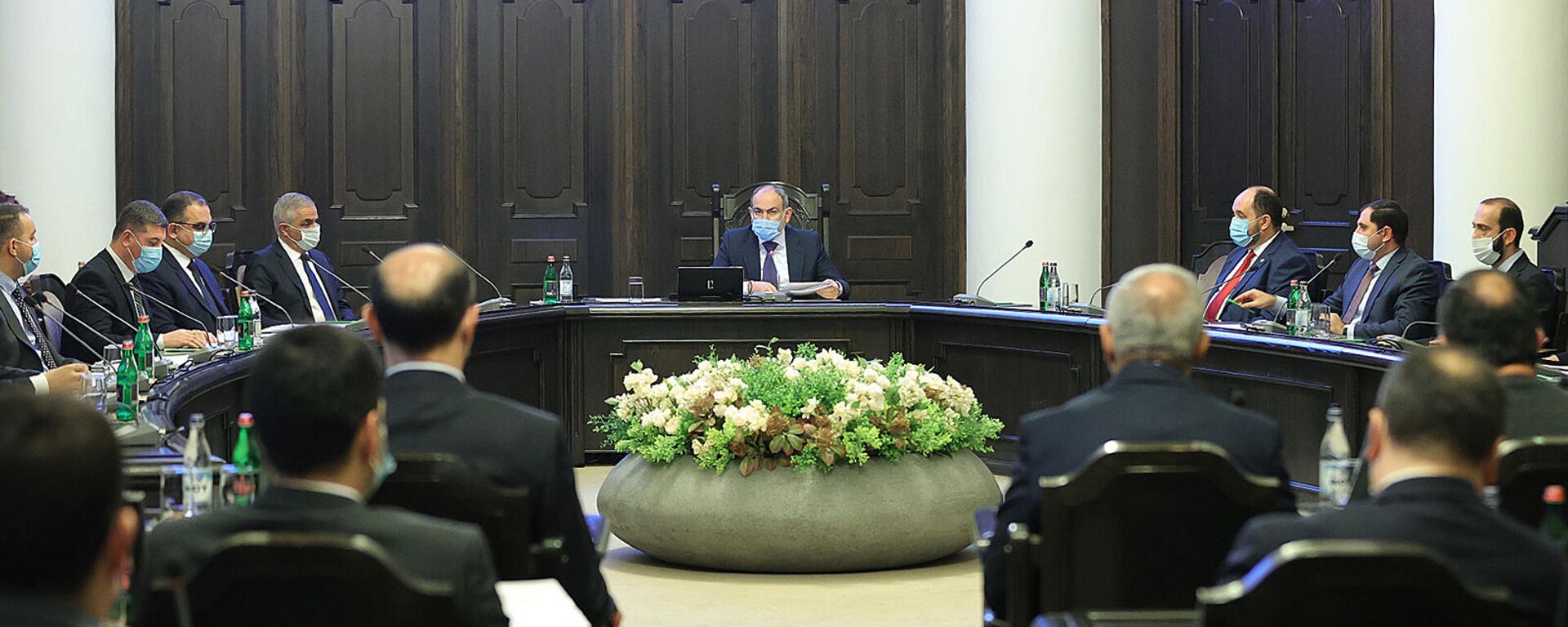 Очередное заседание правительства Армении (13 января 2022). Еревaн - Sputnik Армения, 1920, 20.01.2022