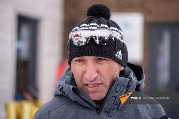 Президент Федерации лыжного спорта Армении Гагик Саркисян - Sputnik Армения