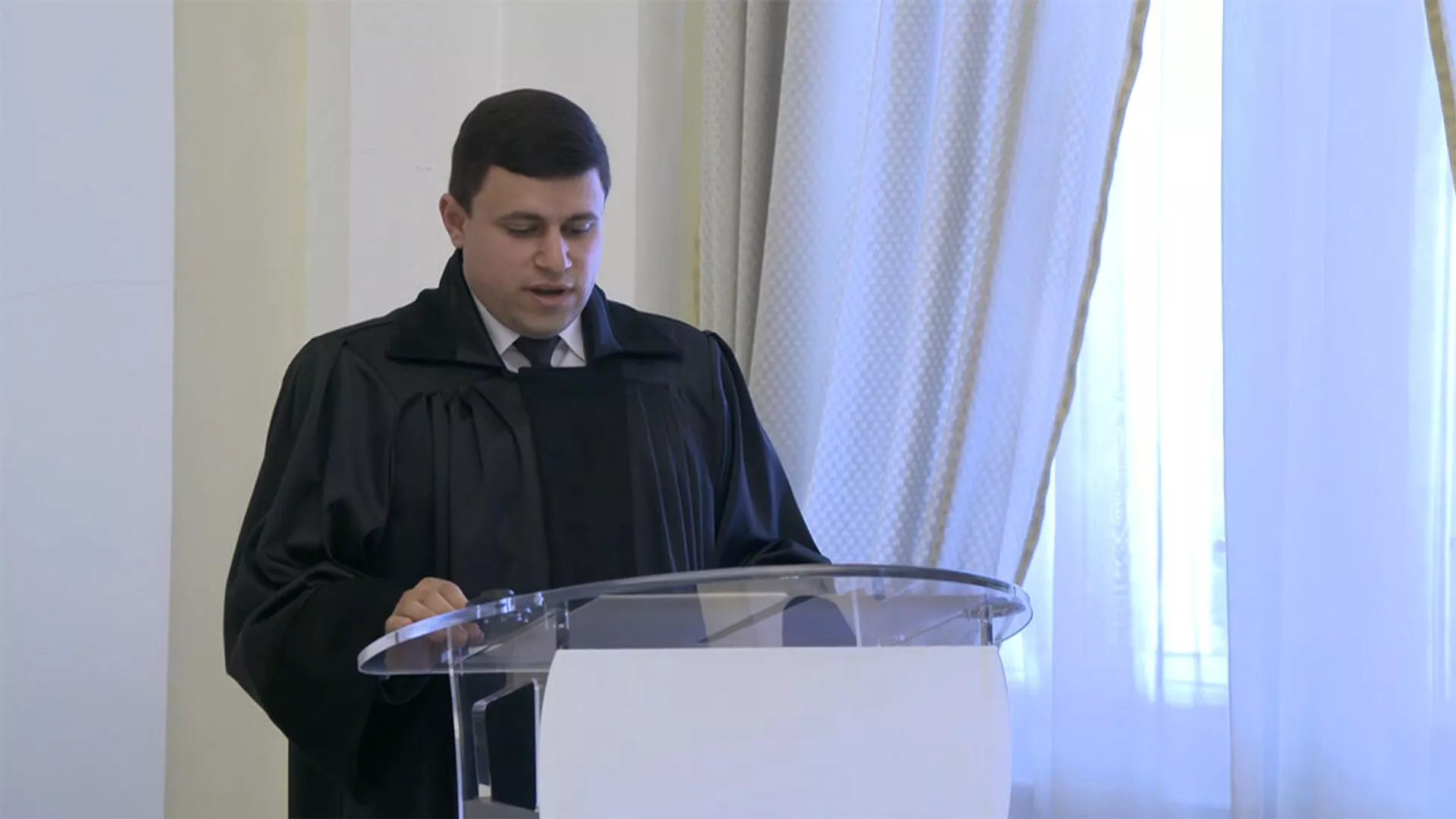 Судья Борис Бахшиян на церемонии присяги в резиденции президента (8 июля 2020). Ереван - Sputnik Армения, 1920, 30.03.2022