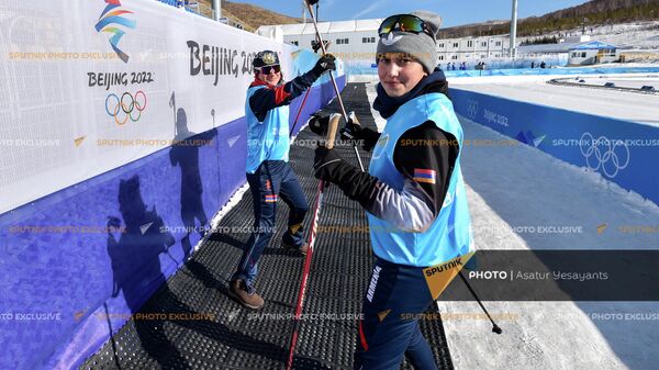Армянские лыжники на зимних Олимпийских играх (6 февраля 2022). Пекин - Sputnik Արմենիա