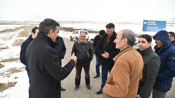 Մարդու իրավունքների պաշտպան Արման Թաթոյանն այցելել է Գեղարքունիքի մարզի մի շարք գյուղեր (10 փետրվարի, 2022թ). Գեղարքունիք - Sputnik Արմենիա