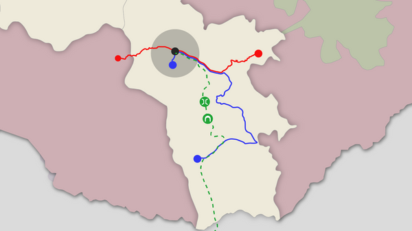 Как могут выглядеть будущие транспортные артерии на юге Армении - Sputnik Армения