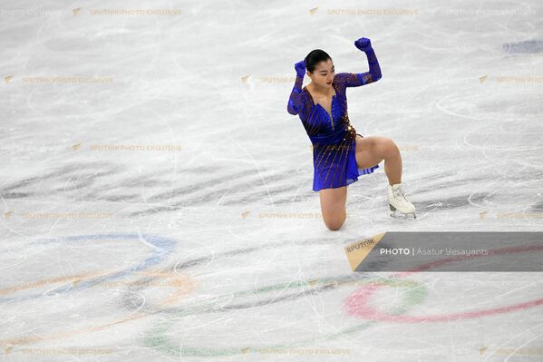 Каори Сакамото счастлива, ей удалось завоевать медаль. - Sputnik Армения